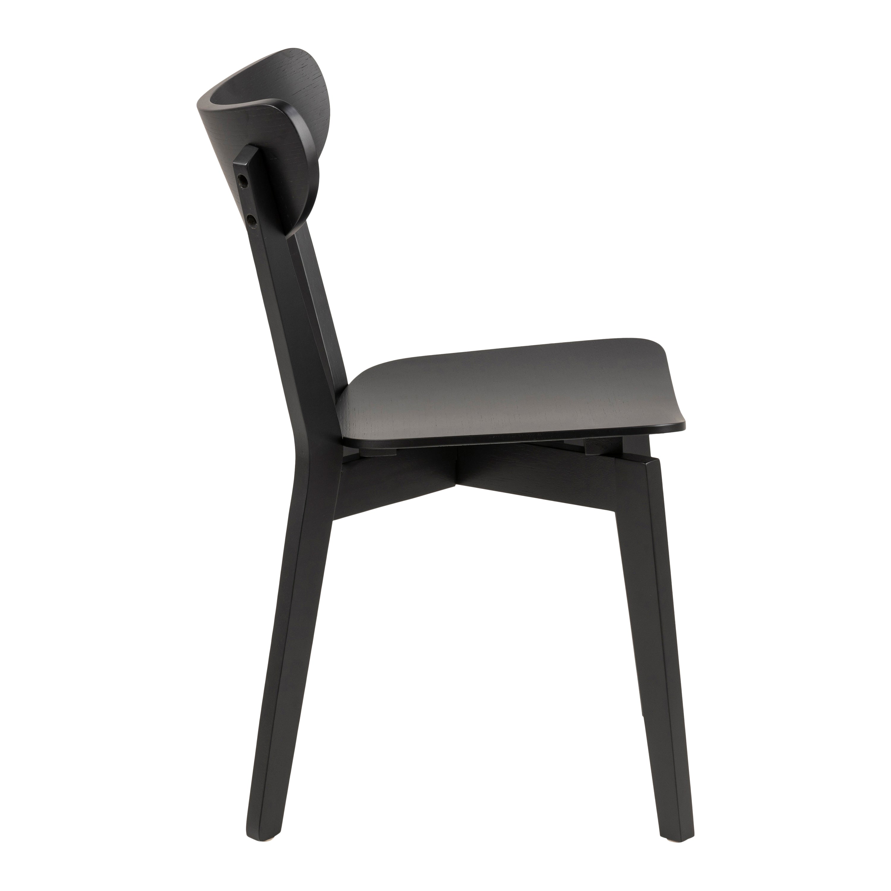 by fonQ basic Crow Eetkamerstoel - Zwart