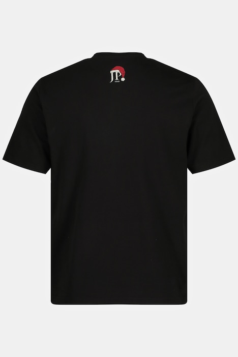 JP 1880 T-Shirt, Halbarm, X-Mas Print, Rundhals, bis 8 XL