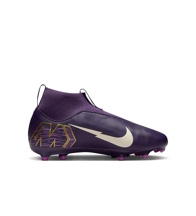 Nike JR ZM SUPERFLY 10 ACAD KM FGMG HF3417-500 GRAND-PURPLE-PALE-IVORY