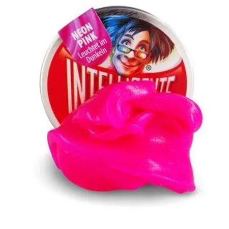 Trendbuzz Intelligente Knete, klein neon pink leuchtet im Dunkeln