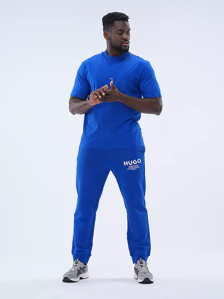 HUGO T-Shirt NIEROS blau