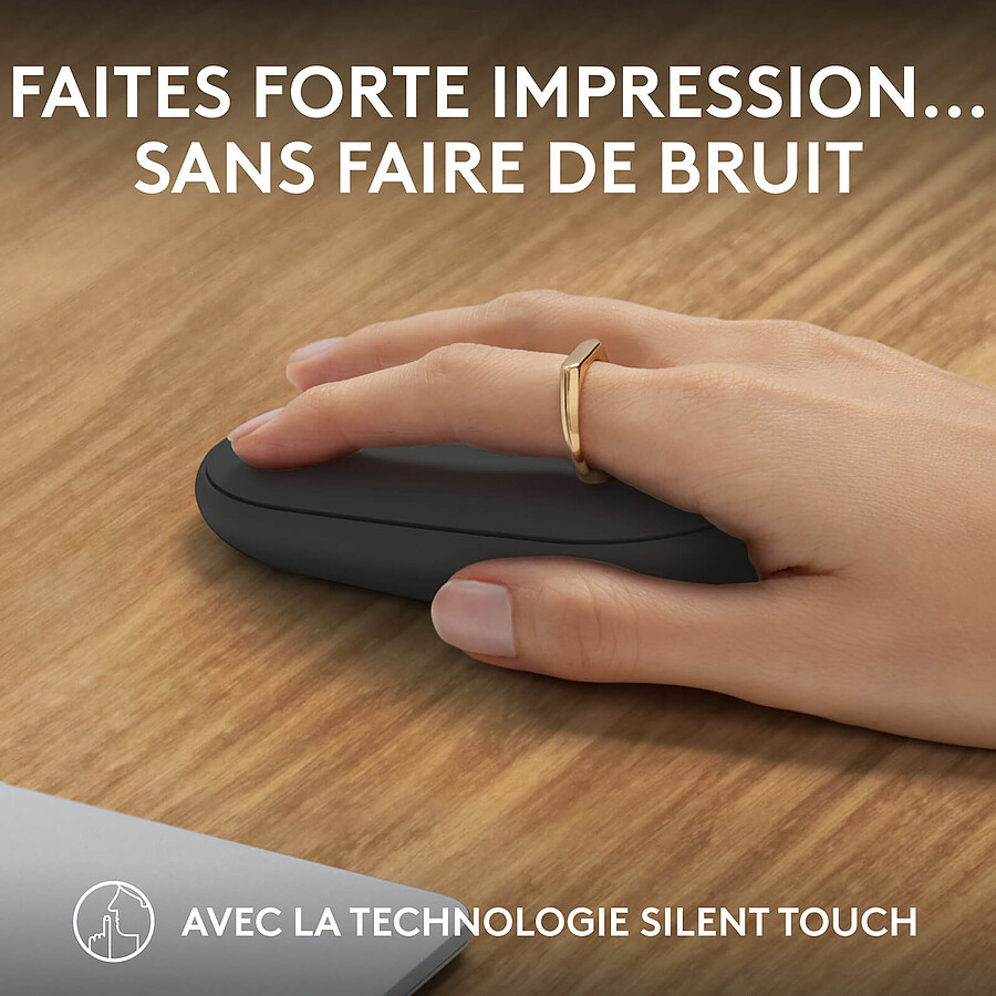 Logitech Pebble 2 M350S - Rose