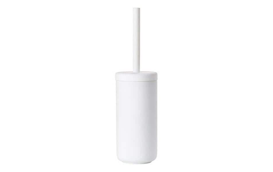 Toilettenbürste Ume White, SteingutTiolettenbürstenhalter mit Innengefäss