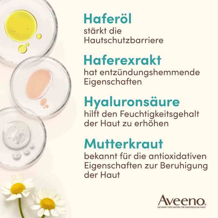 Aveeno Calm + Restore schäumender Gesichtsreiniger, 200 ml