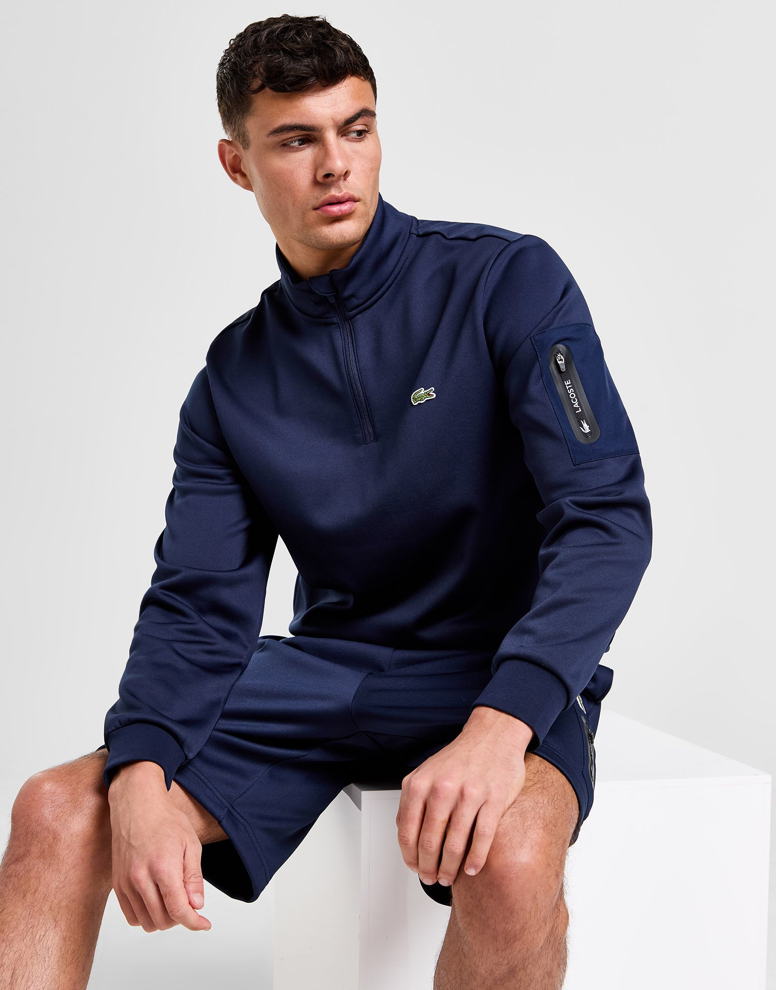 Lacoste Sweat Zippé Pocket Homme