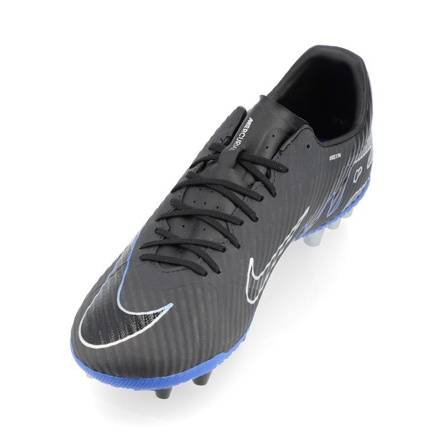 Nike Air Zoom Mercurial Vapor 15 Academy AG Shadow - Noir/Chrome/Bleu