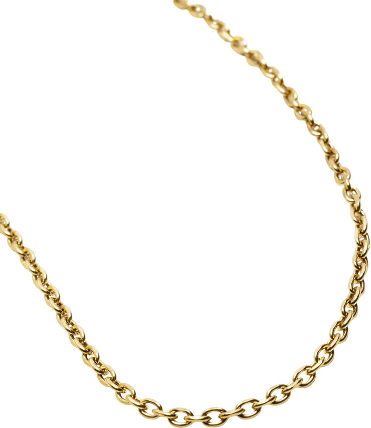 Nialaya Men's Gold Cable Chain Gold