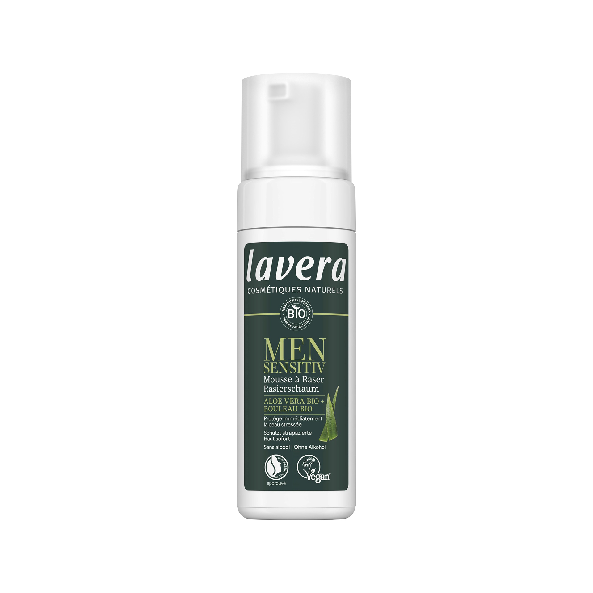 LAVERA Men Rasierschaum<br>150 ml, Dispenser, Schaum, sensitiv