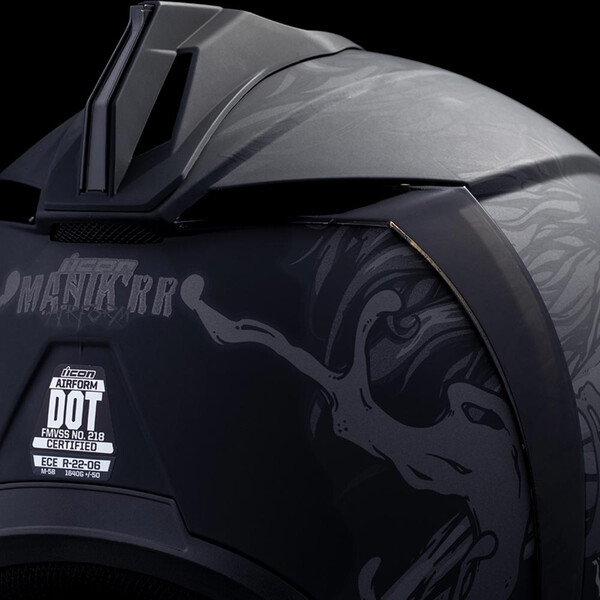 Icon - Casque Airform MIPS® Manik'RR Dark™ Noir