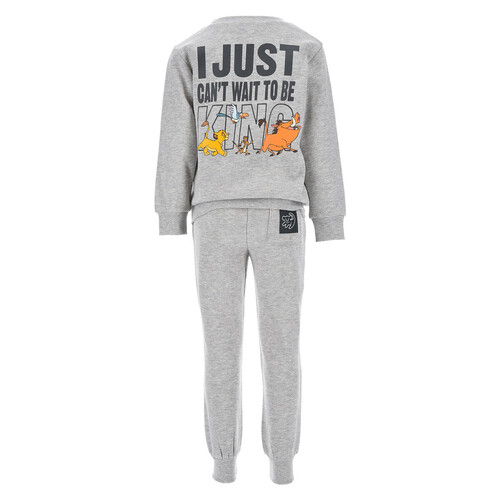 TEAM HEROES  - ENSEMBLE JOGGING ROI LION - Gris