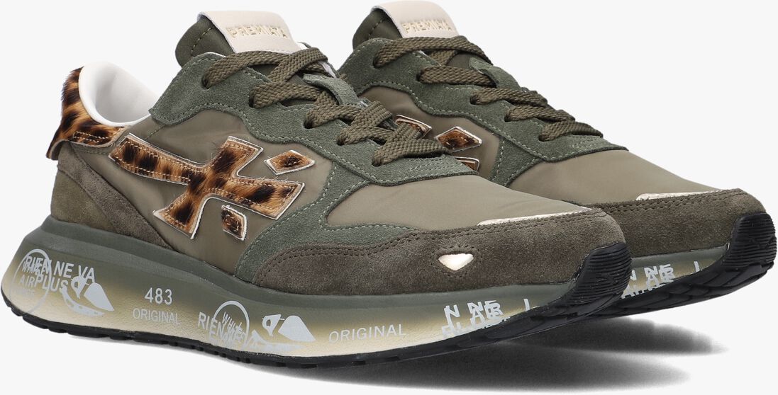 groene premiata lage sneakers lauryn
