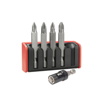 SKIL 6-delige lange schroefbitset 2610S00915 incl. gepatenteerde magnetische schroefhouder