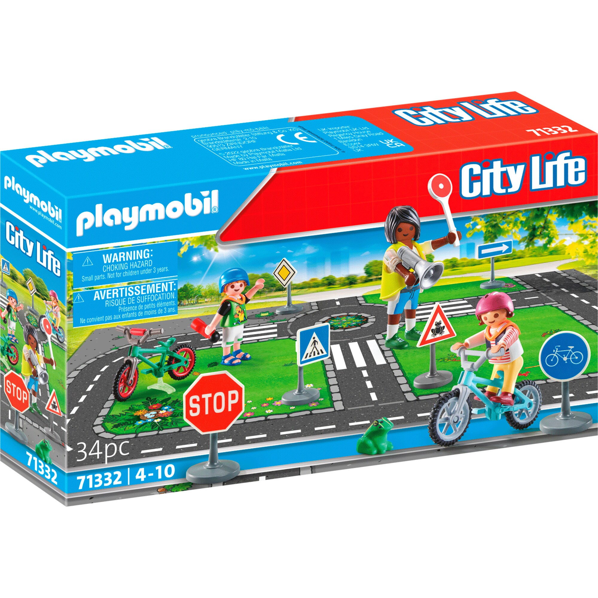 PLAYMOBIL Konstruktionsspielzeug City Life Fahrradparcours