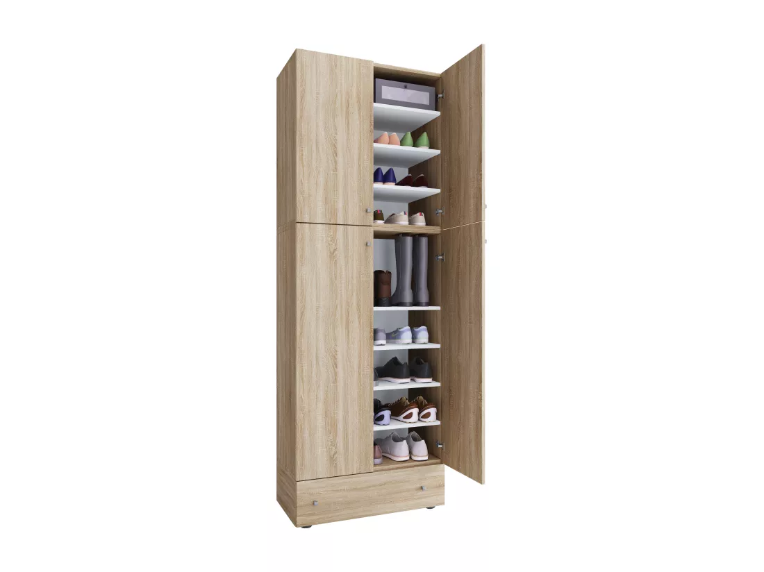 Armoire à chaussures Armoire à vêtements Lona 9f A