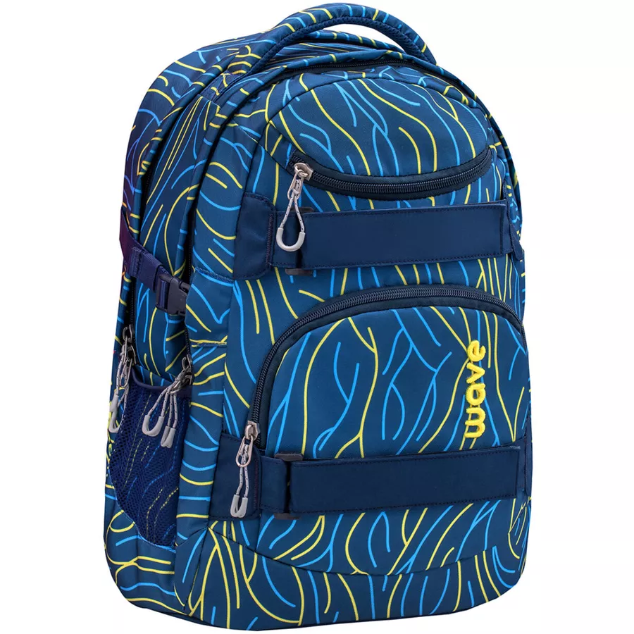 WAVE Rucksack Infinity Yellow Lines