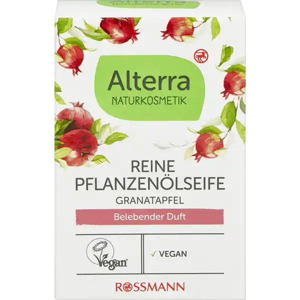 Reine Pflanzenölseife Granatapfel