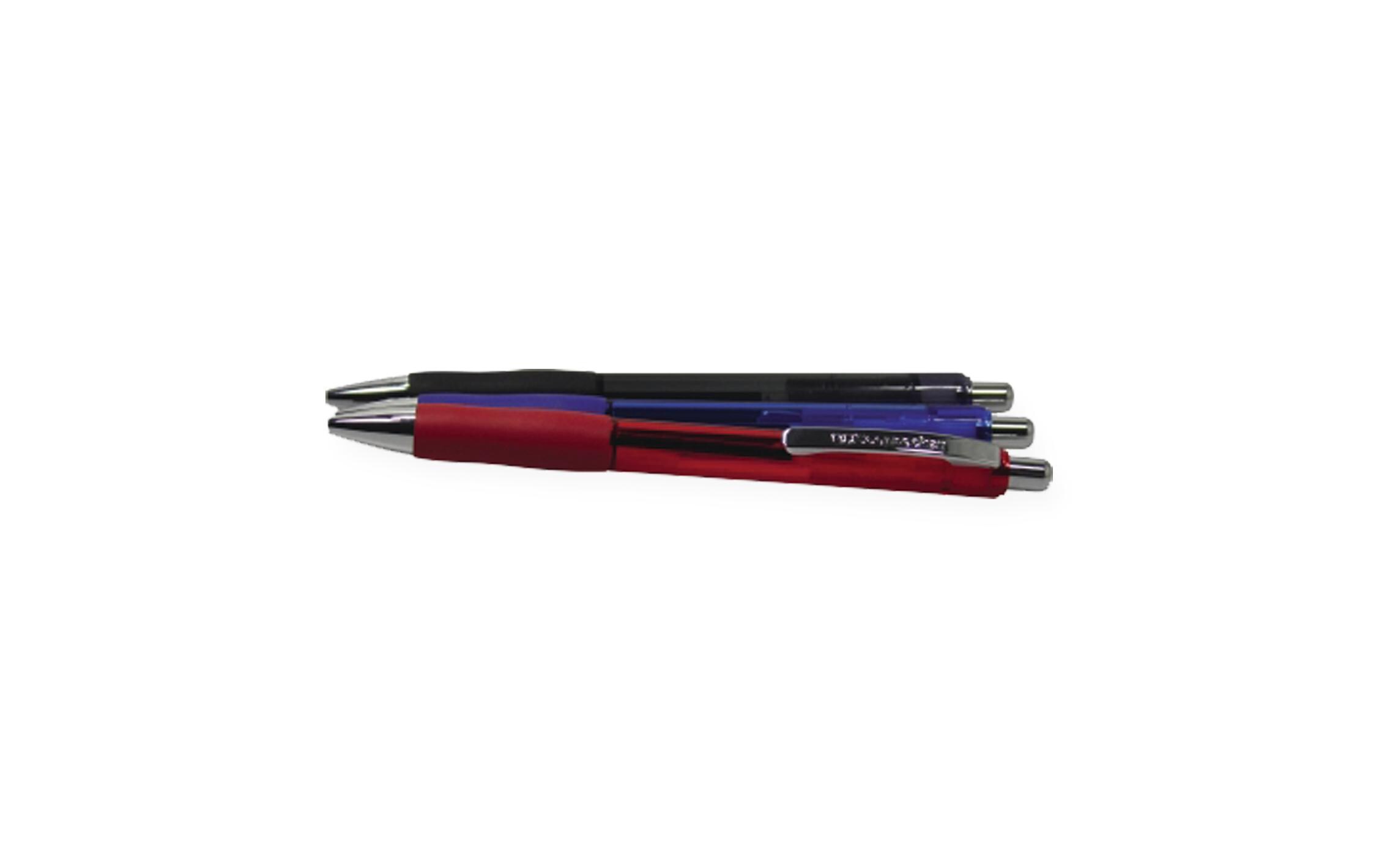 Kugelschreiber Nr. 50, M, 10 Stück, BlauKugelschreiber mit Druckmechanik