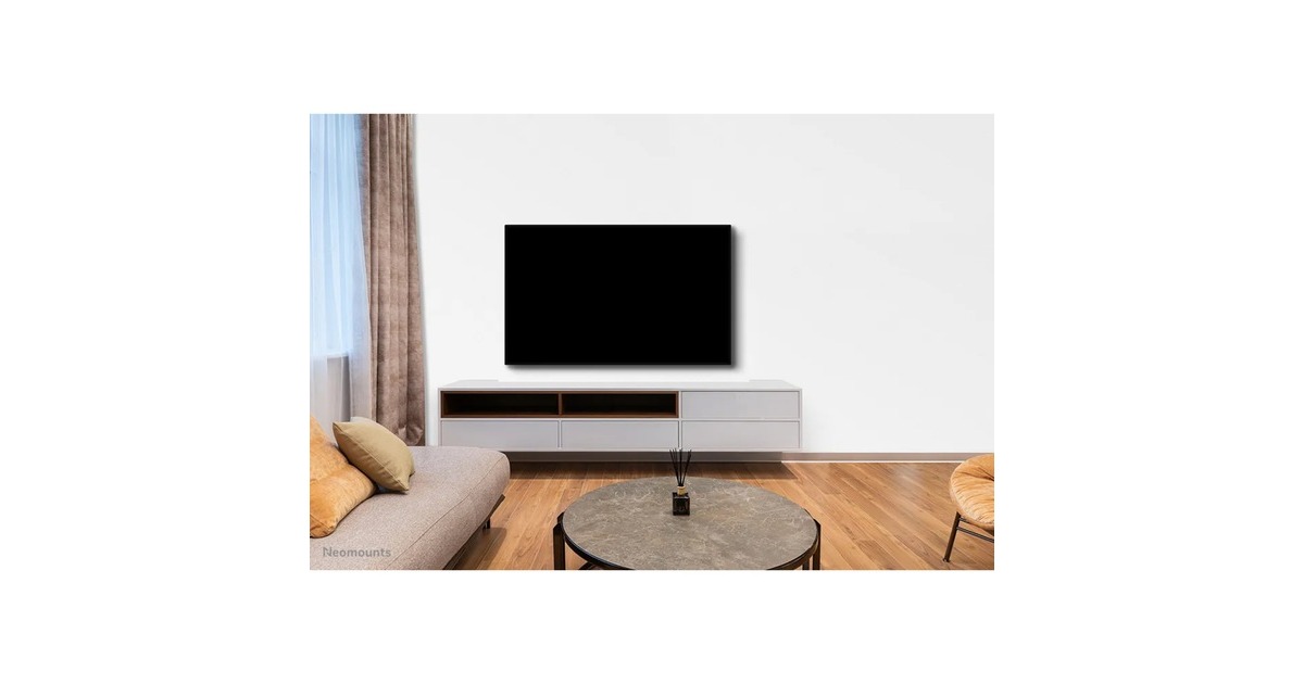 NeomountsSelect WL30S-850BL18 vlakke wandsteun bevestiging  (Zwart)