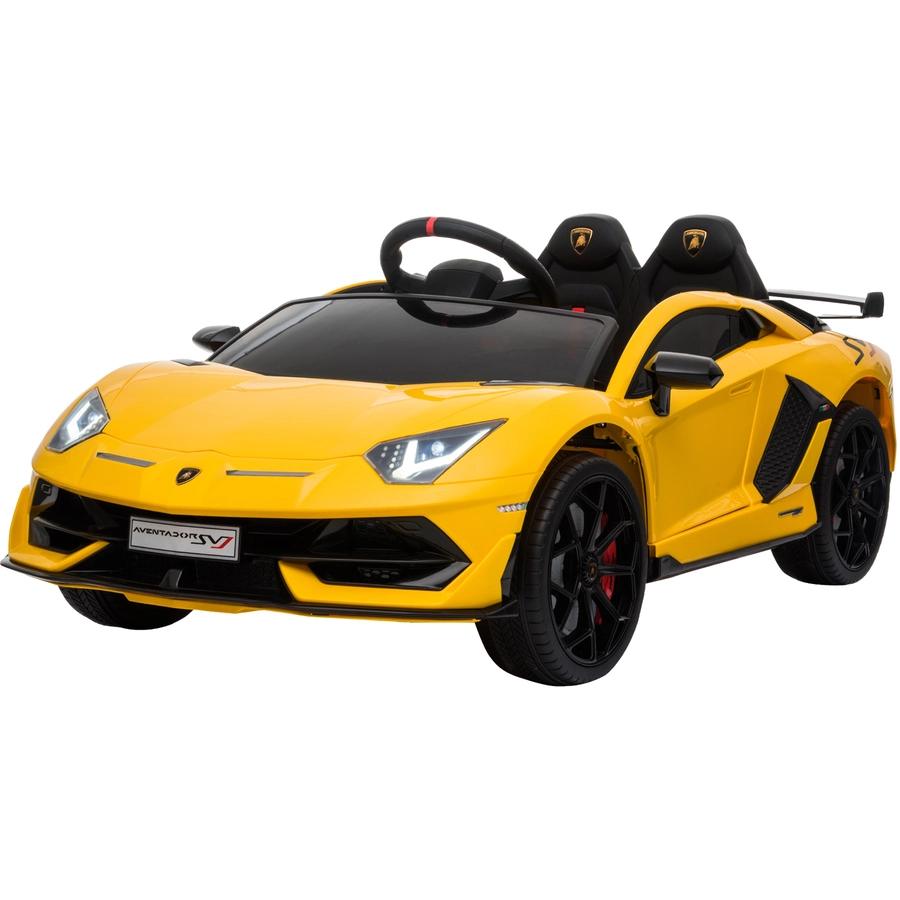 HOMCOM Kinderauto Lamborghini elektrisch gelb