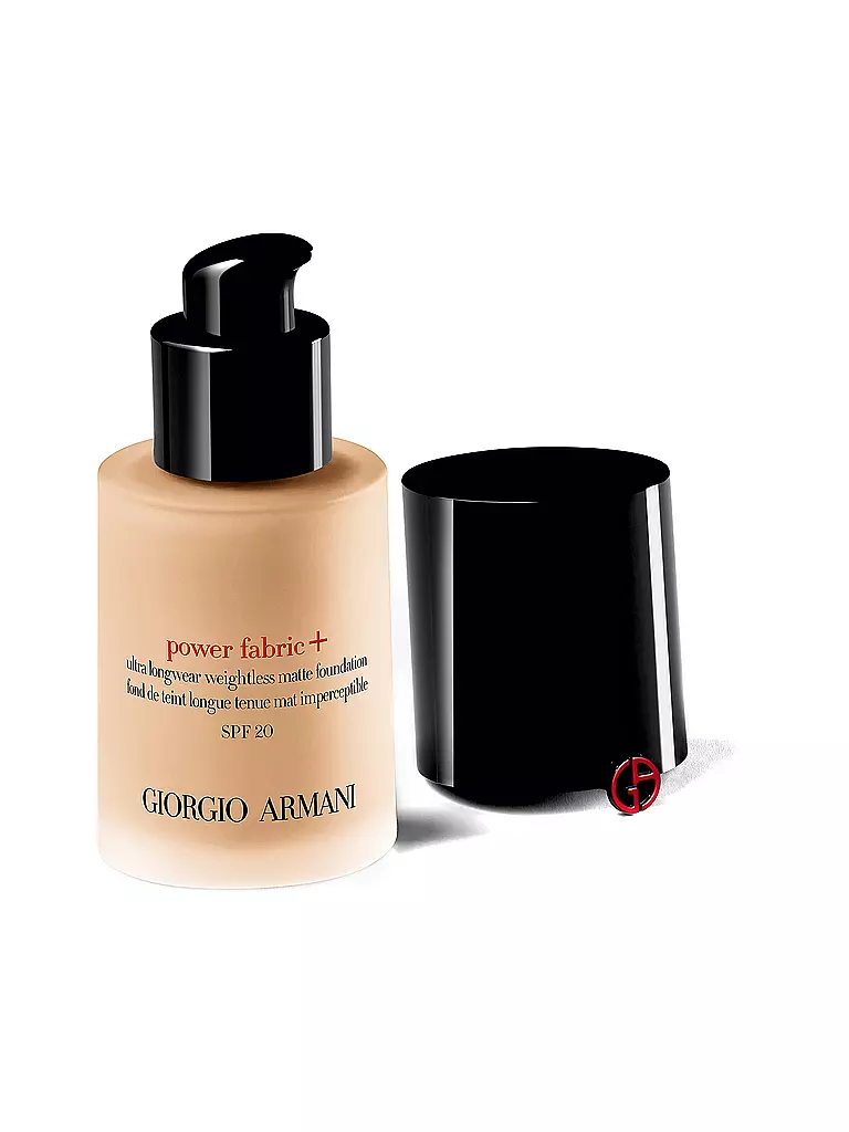 GIORGIO ARMANI COSMETICS Power Fabric + Longwear High Coverage Foundation  ( 3.25 ) camel