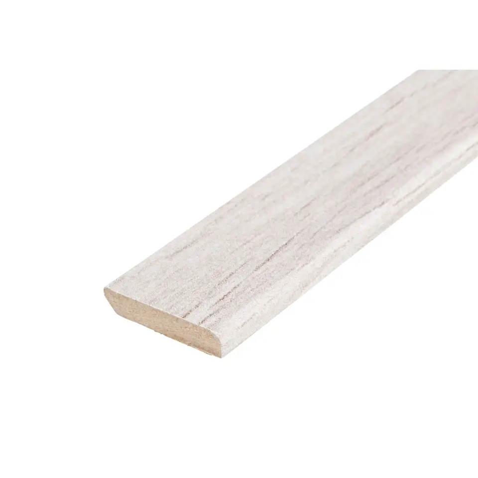 Plakplint Silver - grijs eiken - 240 cm