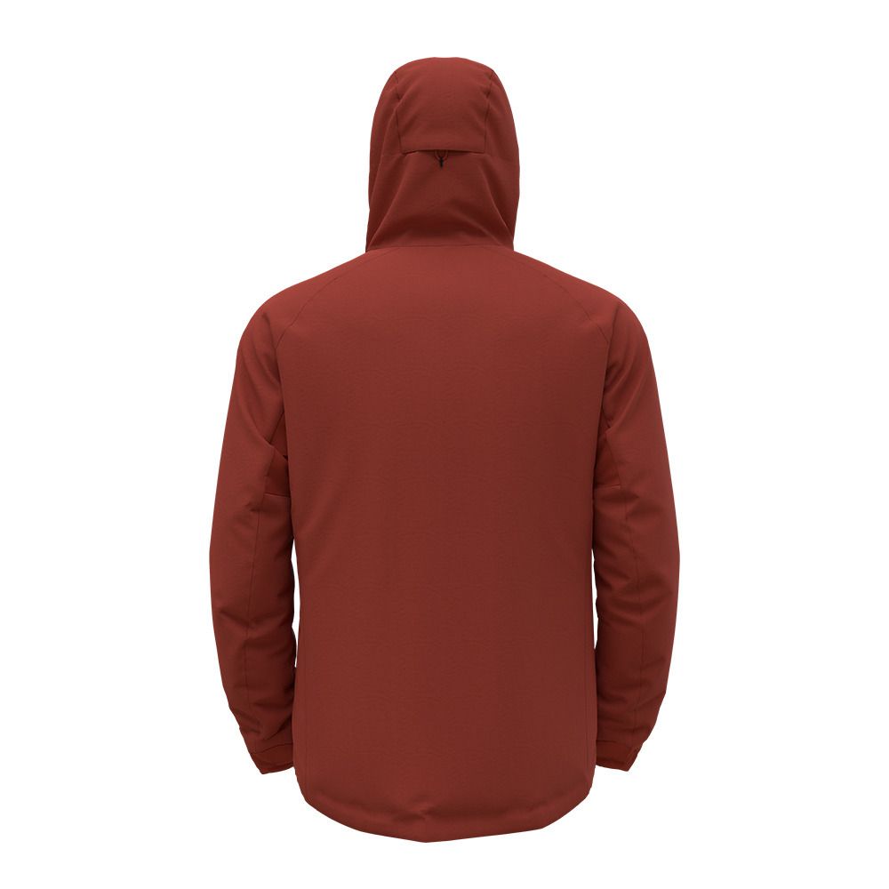 Odlo ASCENT S-THERMIC HOODED - Veste Homme ketchup