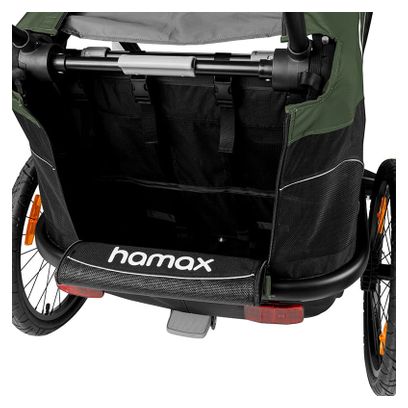 Remorque Enfant Hamax Outback One Rouge Noir