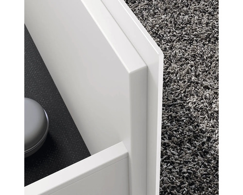 KEUCO Stageline wastafelmeubel met LED-verlichting, BxHxD 80 x 62,5 cm x 49 cm, frontkleur wit hoogglans, 32862300100