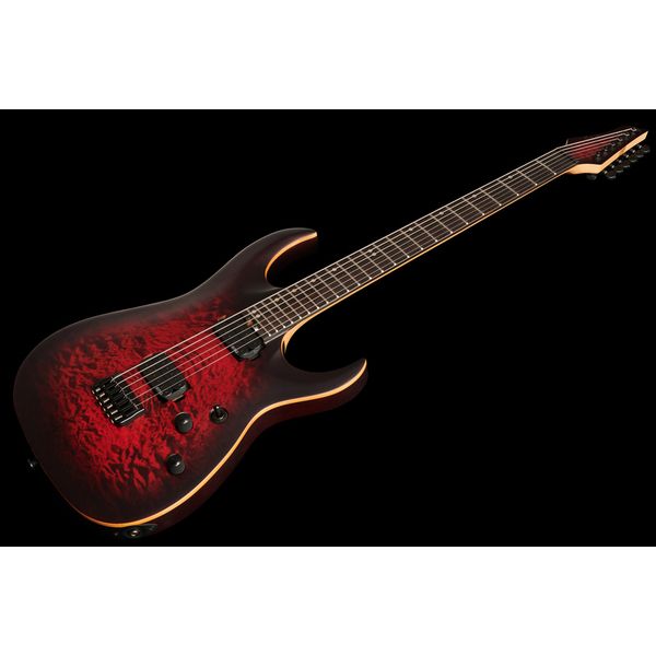 Harley Benton Amarok-BT BKRD Quilted Burst