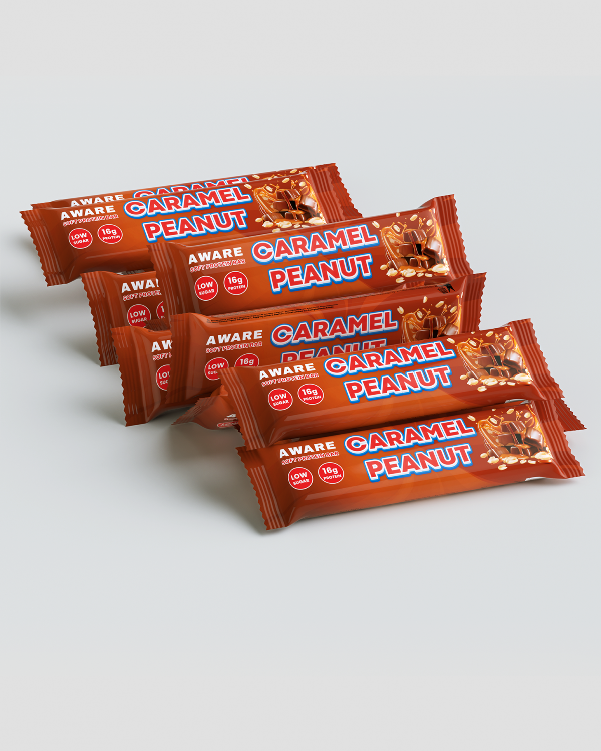 Aware Nutrition Proteinbar Caramel Peanut 12x55g