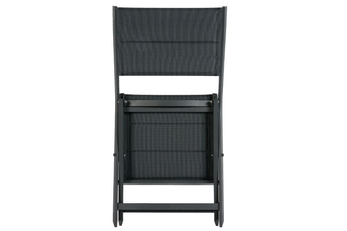 CHAISE ALLURE PLIANTE POIVRE GRAPHITE