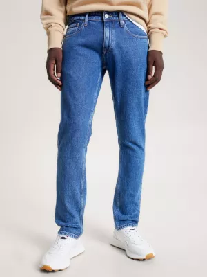 Calça jeans Scanton Slim com costura desbotada
