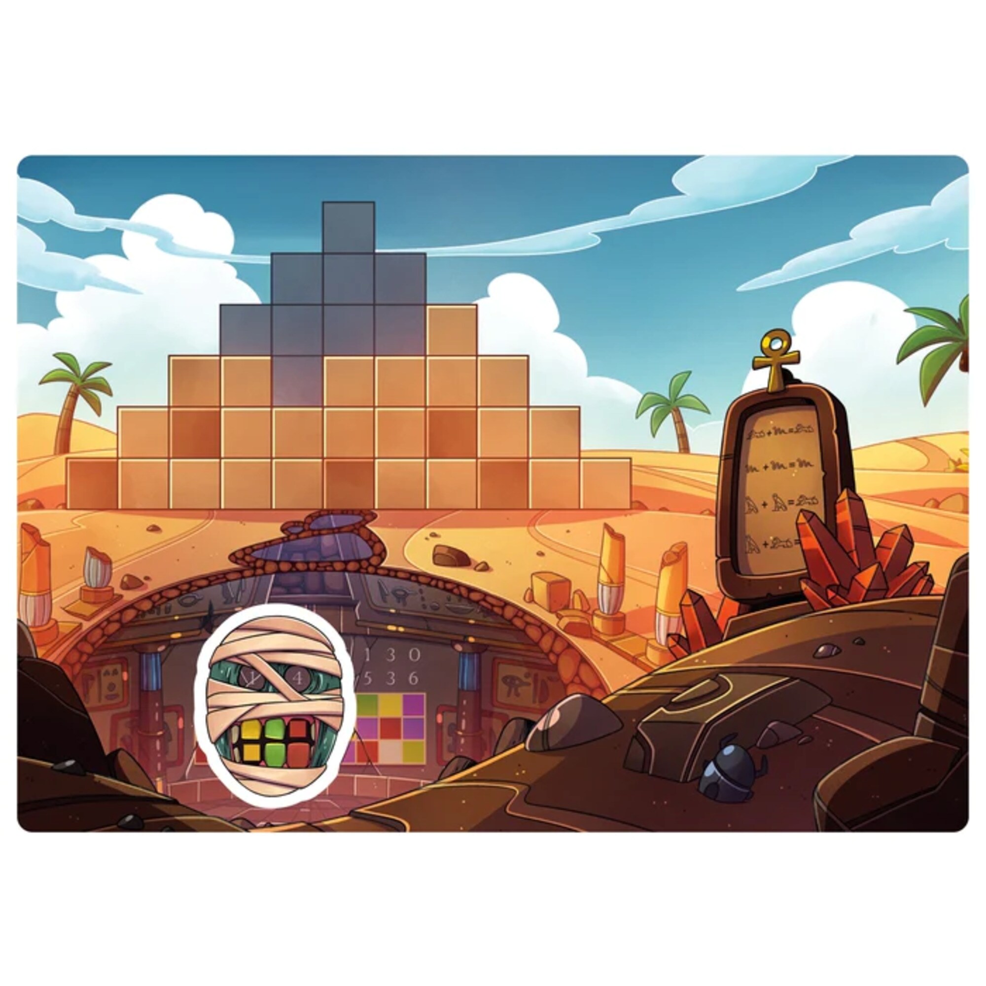 Clementoni Partyspiel Escape Game - Schatzsuche im Alten Ägypten