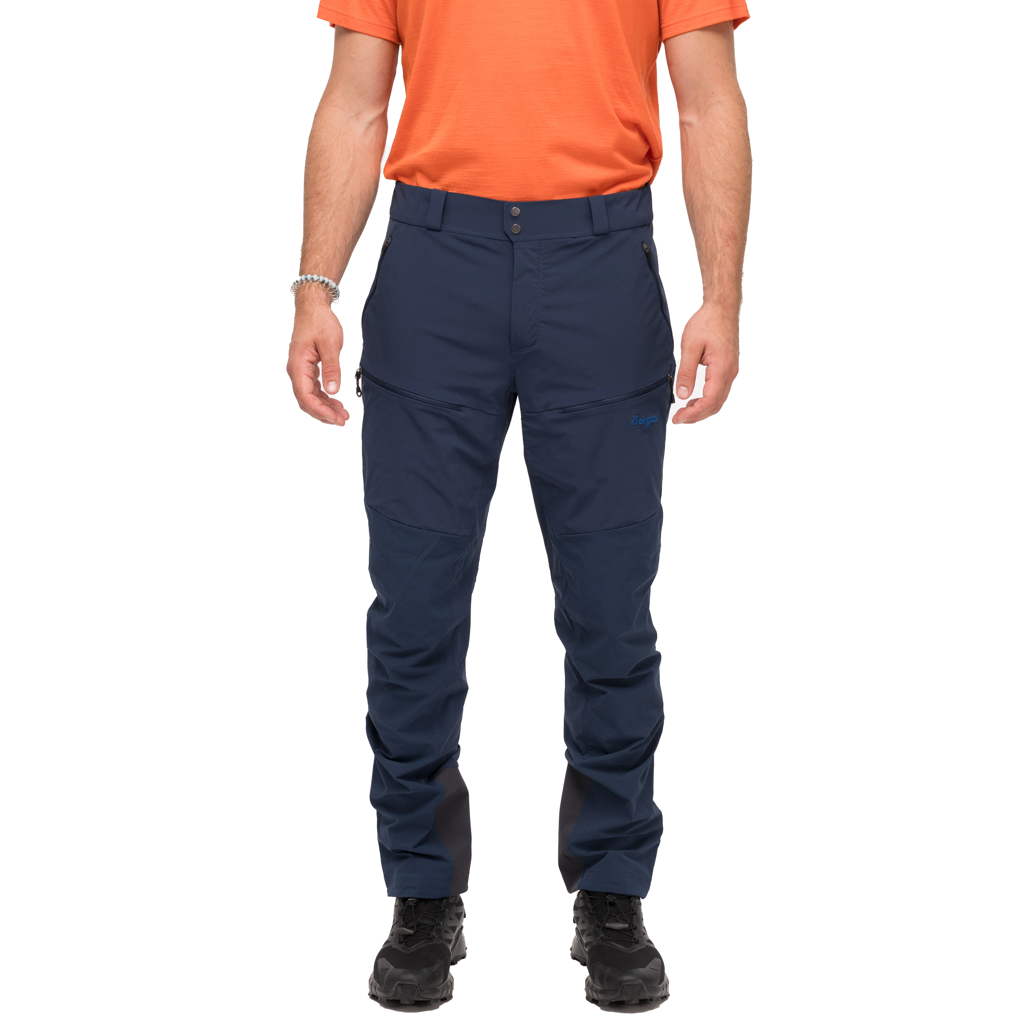 Rabot Softshell Pants Men Navy Blue