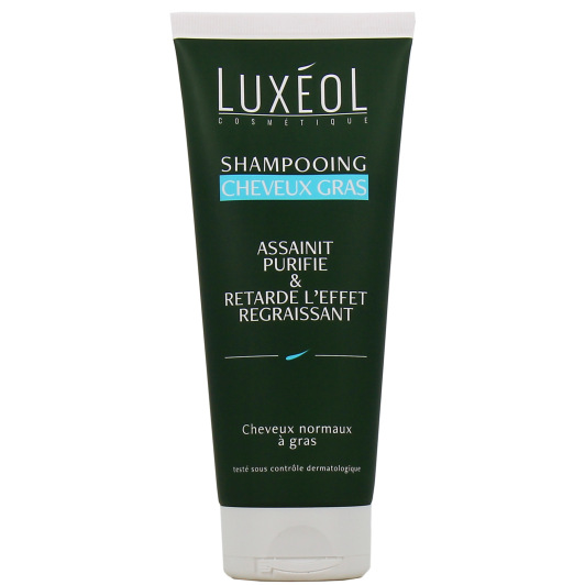 Luxeol shampooing purifiant pour cheveux gras ou regraissant vite