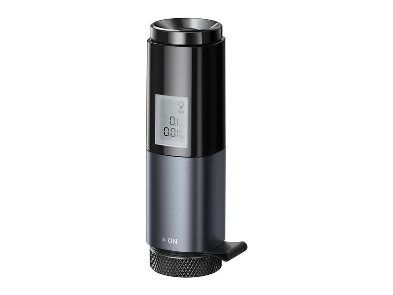 Baseus Alkoholtester Digital, Schwarz Kompakter Alkoholtester für unterwegs