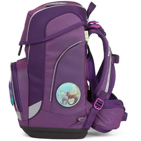 ergobag CUBO MeereszauBär Shiny Edition Schulranzen Set, 5-teilig