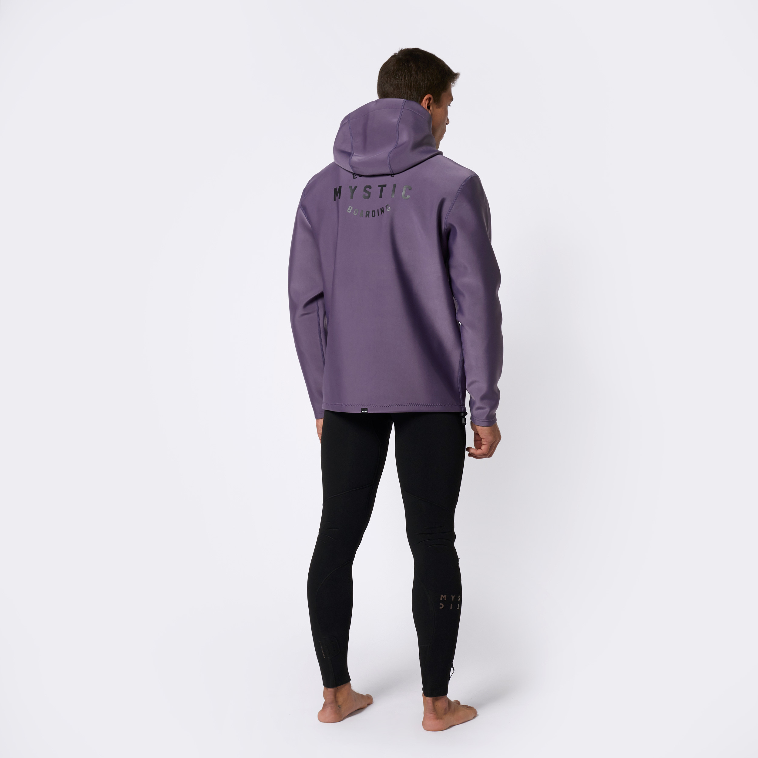 Mystic Haze Neoprene Hoodie 2mm Black