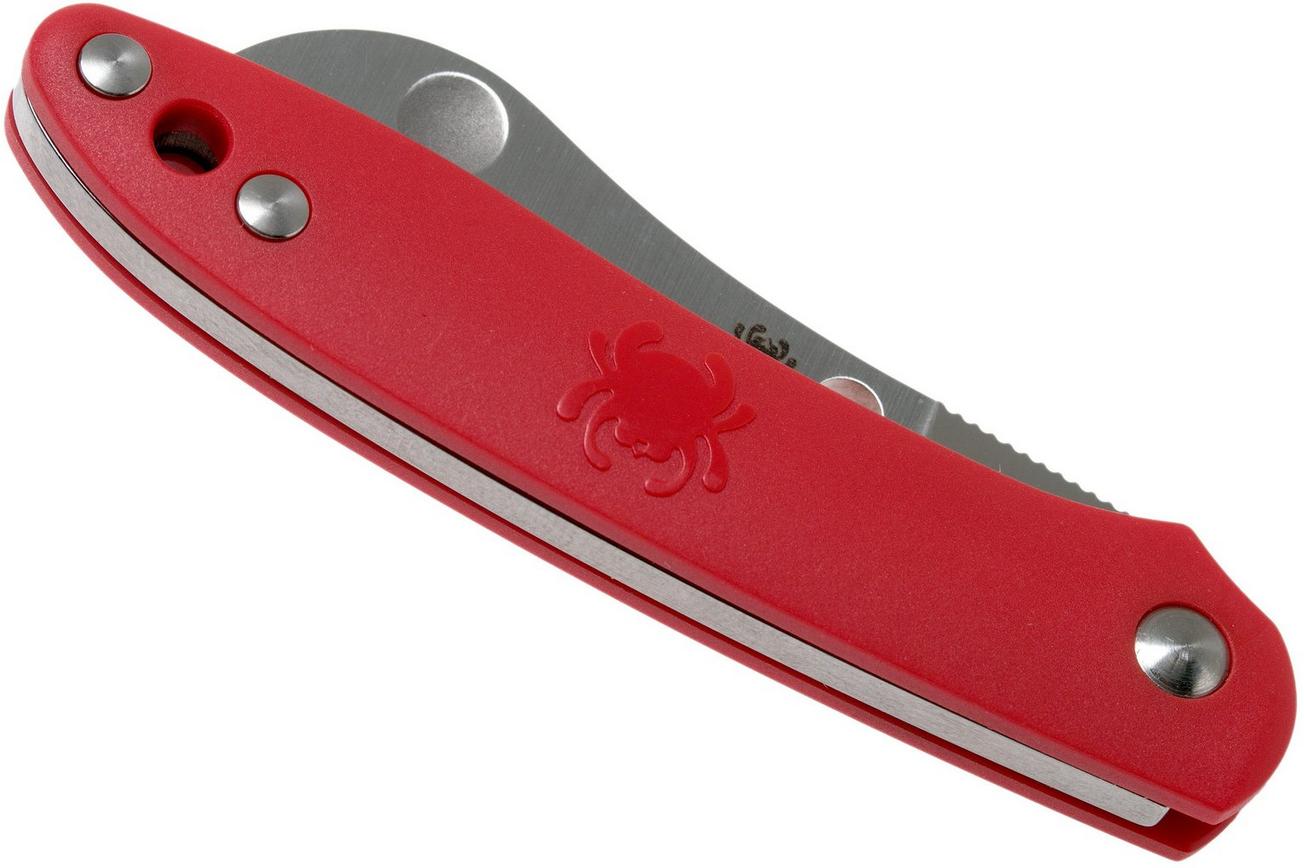 Spyderco Roadie Red C189PRD zakmes