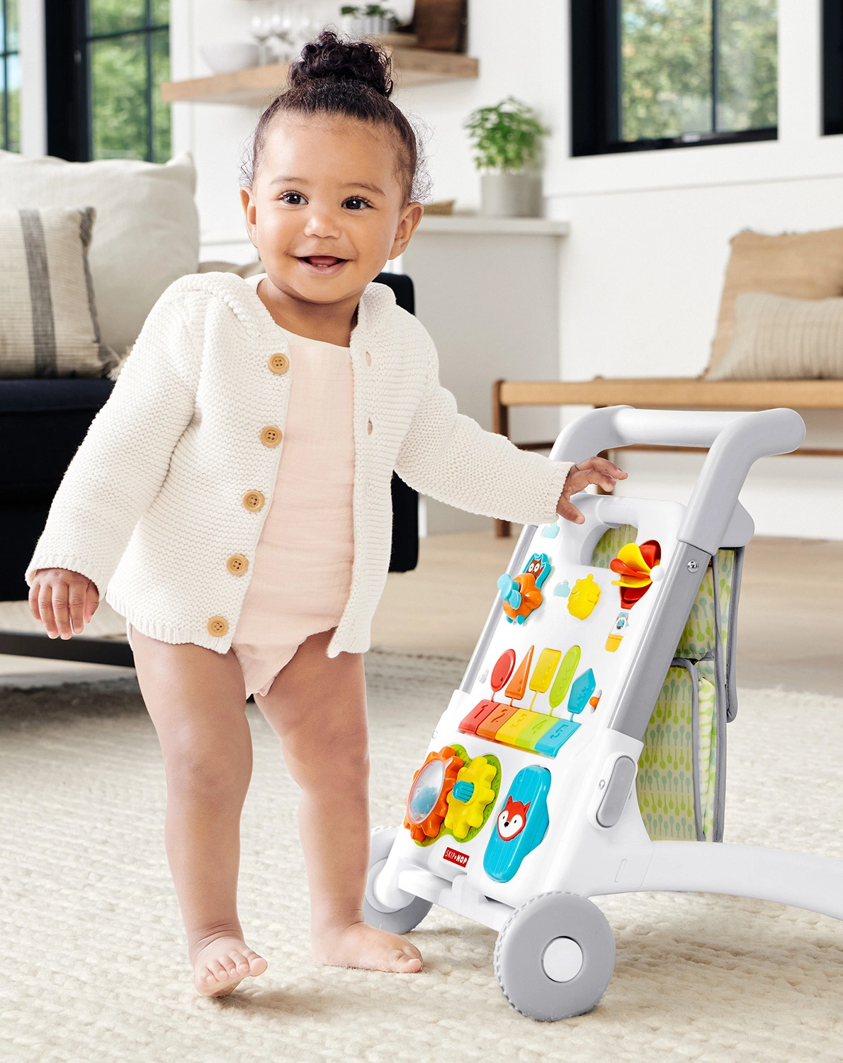 Lauflernwagen EXPLORE&MORE 4-in-1 in bunt