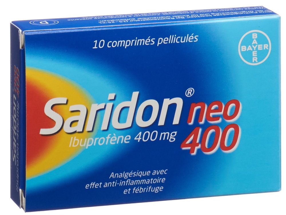 SARIDON neo Filmtabl 400 mg Blist 10 Stk