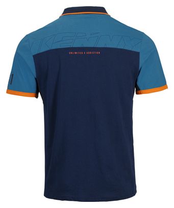 Polo Kenny Paddock Bleu marine / Orange