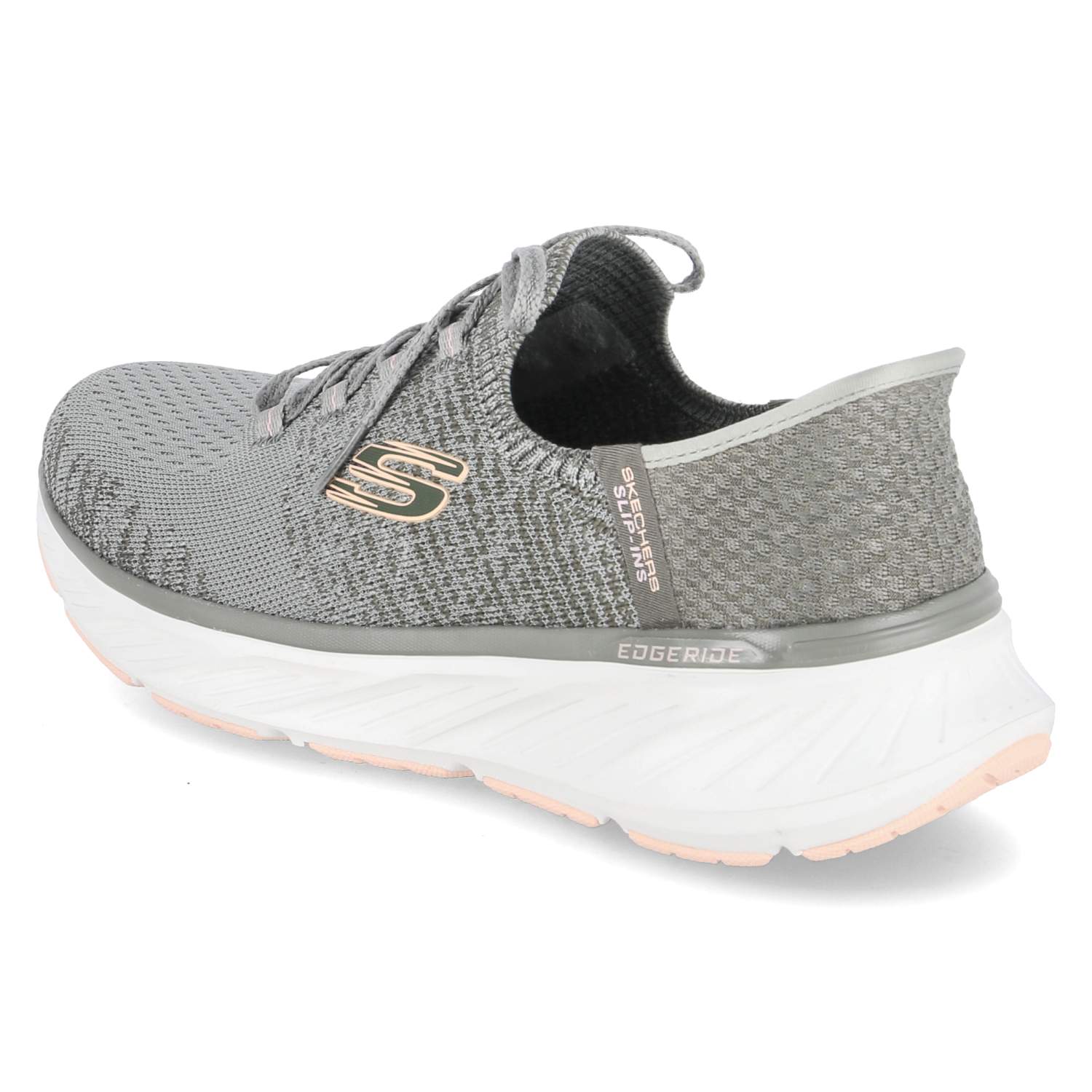 Skechers Slip-Ins Sneaker IMPRESSION - grey/orange