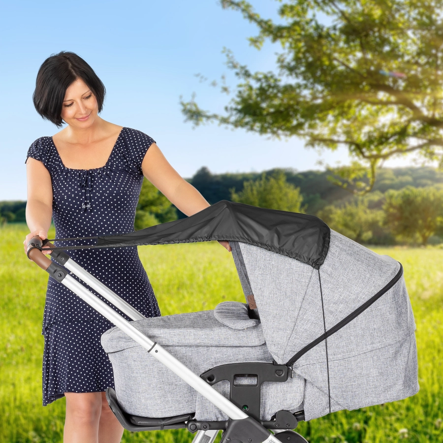 reer Sonnensegel ShineSafe, schwarz
