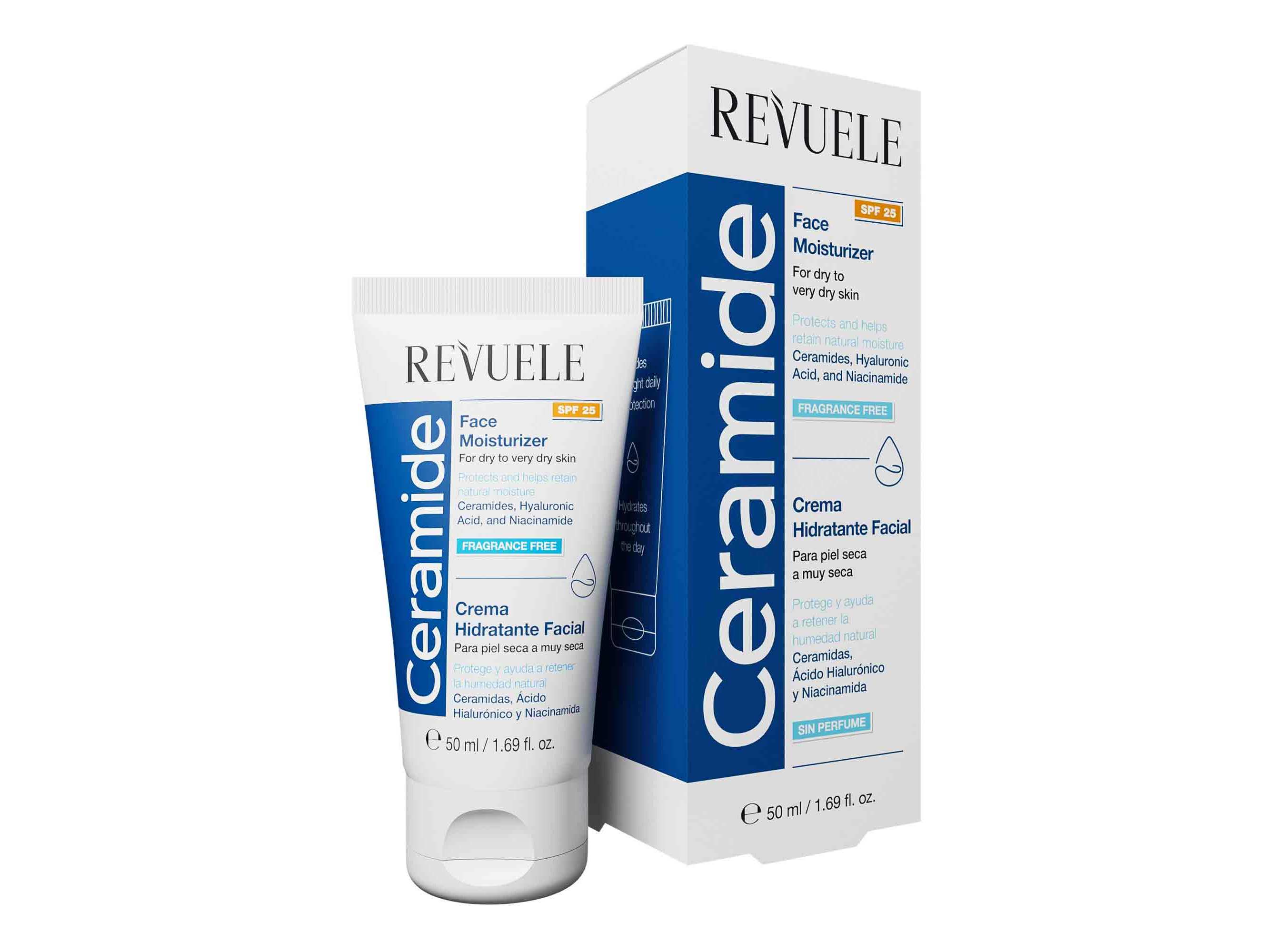 CREME HIDRATANTE REVUELE CERAMIDE SPF25 50 ML