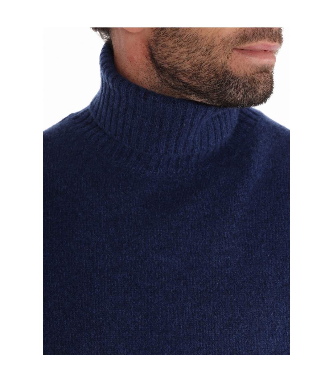 Pull col roulé chaud et doux