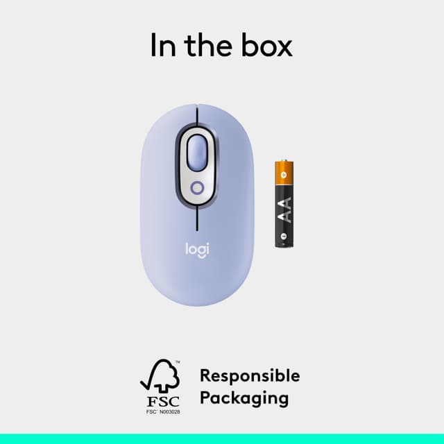 Logitech POP mus (Lilac)