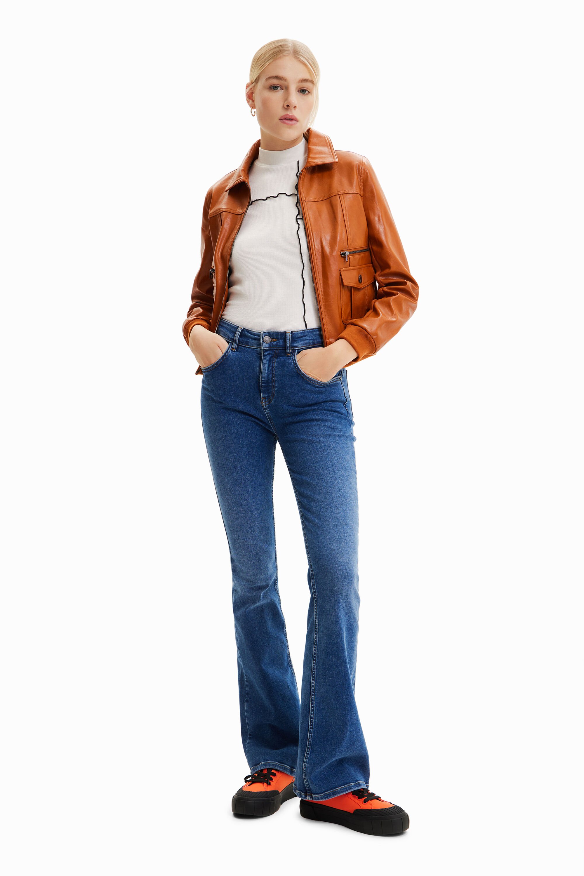 Jean flare long