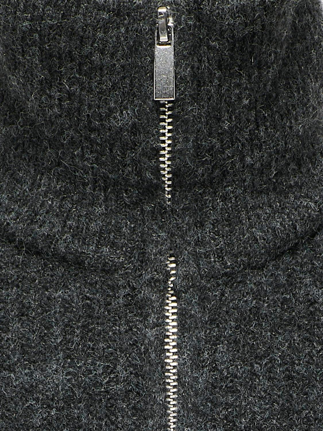 KOGFRIDI Strickjacke Dark Grey Melange