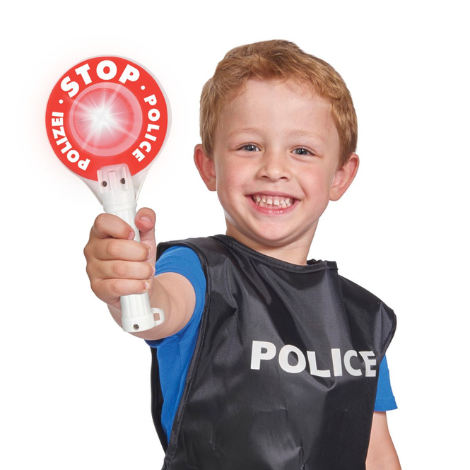 Polizeikelle mit Licht - ca. 25 cm